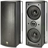 MTX MP42B 200-Watt Home Theater Speaker w/ two 4 Woofers (Black)