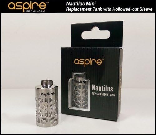 Nautilus Mini 2ml Glass Metal Hollow Tube Sleeve #52