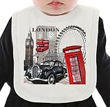 London city ネクタイを有する有機ビブ Medium