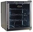 Vinotemp VT-16TEDS Thermo-Electric Digital 16-Bottle Wine Chiller, Black and Stainless