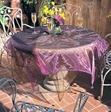 : Sheer Tissue Organza Tablecloth 54"x54" Square