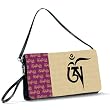 Om Mani Mantra Buddhist Clutch Bag