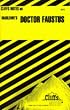 Doctor Faustus (Cliffs Notes)