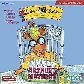 Living Books Arthur's Birthday - Windows XP Mac OS X Compatible (Jewel Case) by Broderbund