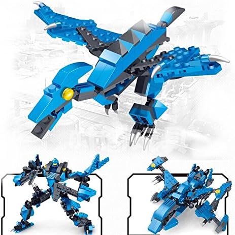 Fashion Toy 3D Model Puzzle Jigsaw Truck warrior Puzzle Kit Toy Blue