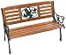 Astonica 50107887 Rose Inlay Garden Bench