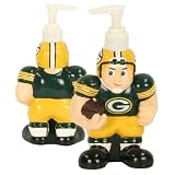 Green Bay Packers Bathroom Soap Dispense (Measures 7" x 4")