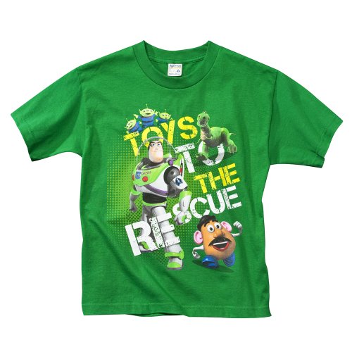 Apparel: Boys' Disney Pixar Toy Story 3 Green Graphic Tee