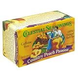 Celestial Seasonings Herb Tea, Country Peach Passion, Tea Bags, 20-Count Boxes (Pack of 6)