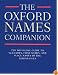 The Oxford Names Companion