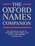 Oxford Names Companion