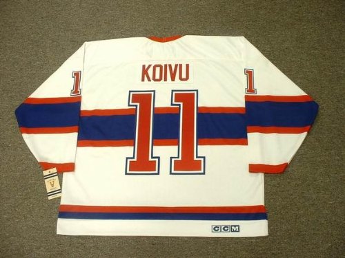 Buy SAKU KOIVU Montreal Canadiens 1946 CCM Vintage Throwback Home NHL Hockey Jersey