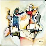 Time to Say Goodbye by Alfred Gockel. Art Print Poster. FRAME IT. 39.25 inches width by 39.25 inches height.