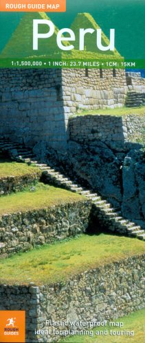 City Travel Guides Discounted  Books : The Rough Guide Map Peru (Rough Guide Map)