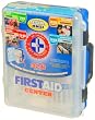 First Aid Kit With Hard Case- 326 pcs- First Aid Complete Care Kit - Exceeds OSHA & ANSI Guidelines - Ideal for the Workplace - Disaster Preparedness (Colors May Vary)