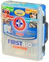 First Aid Kit With Hard Case- 326 pcs- First Aid Complete Care Kit - Exceeds OSHA & ANSI Guidelines - Ideal for the Workplace - Disaster Preparedness (Colors may vary)