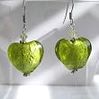 Murano Glass Earrings - SophieGreen