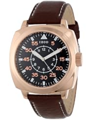 IZOD Unisex IZS10/6 Rose Gold Sport Quartz 3 Hand Watch