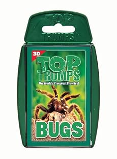 TOP TRUMPS BUGS 3D TRAVEL FAMILY GAME