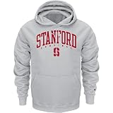 Stanford Cardinal Grey Champion Powerblend Hood