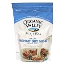 Organic Valley Organic Nonfat Dry Milk Powder, 12-Ounce Bags (Pack of 4)