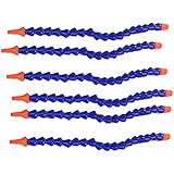 6x Plastic Flexible Water Oil Coolant Pipe Hose For Lathe Milling CNC Machine