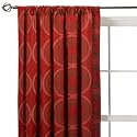 WINDOW TREATMENTS - WINDOW PANEL HM RED CIRCLE 54X84