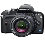 Olympus E-410 SLR-Digitalkamera (10 Megapixel, LifeView) Double Zoom Kit inkl. EZ1442 und EZ4015