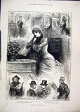 1882 VALENTINES DAY QUIVERFUL THWACKEM ROMANCE PRINT
