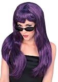 Purple And Black Galmour Wig