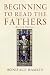 Books : Beginning to Read the Fathers: Revised Edition