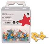 5star Landkartennadeln 5mm gelb VE=100 Stück