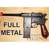 Airsoft Mauser C96 Pistol Full Metal Broomhandle Gun