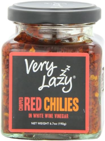 Very Lazy Chopped Chillies, 6.70 Ounce (Pack of 6)