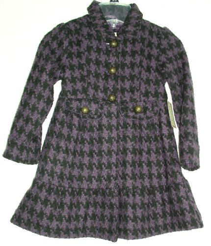Girls Fashion Coat, Size 5/6, Medium, Purple