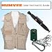 Humvee HMV-VS-K-XXL Safari Vest Khaki XX Large Bundle With Accessories
