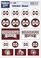 Mississippi State Bulldogs Official NCAA 5"x7" Sticker Sheet by Wincraft