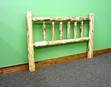 Midwest Log Furniture - Rustic Log Headboard - King