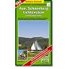 Aue, Schneeberg Lichtenstein und Umgebung 1 : 35 000 / 1 : 50 000. Radwander- und Wanderkarte