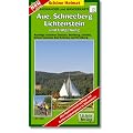 Aue, Schneeberg Lichtenstein und Umgebung 1 : 35 000 / 1 : 50 000. Radwander- und Wanderkarte