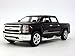 Chevy Silverado (2014) LTZ Crew Cab 4x4 1/46 Scale Diecast Metal Model - BLACK