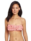 51M9 1RxjJL. SL160  Jessica Simpson Womens Ruffle Bandeau Top
