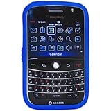 Amzer Silicone Jelly Case for BlackBerry Bold 9000 (Blue)