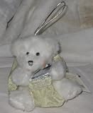Ganz Christmas Plush Winter Ornament Angel Bears - Green Wings
