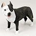 Pit Bull Terrier, Brindle Original Dog Figurine (4in-5in)
