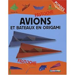 Avions et bateaux en origami
