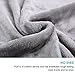 MEROUS Twin Size Polar Fleece Bed Summer Blanket Warm Cozy Microfiber Fuzzy Soft Lightweight All Season Blankets for Couch Travel Sofa, Gray
