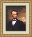 "Abraham Lincoln" by George Henry Story - Framed Artwork