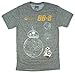 Star Wars BB-8 The Sensor Astro Droid Licensed Graphic T-Shirt - X-Large