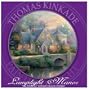750 Piece Thomas Kinkade Round Puzzle Lamplight Manor